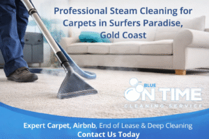 Professional steam cleaning for carpets Surfers Paradise