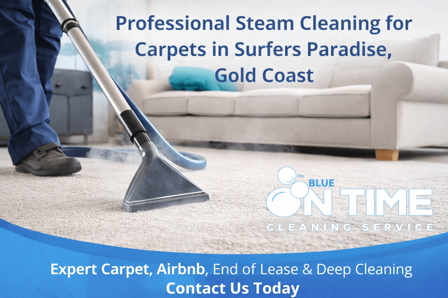 Professional Carpet Steam Cleaning Surfers Paradise