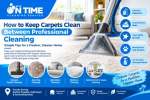 How to Keep Carpets Clean Between Professional Cleaning