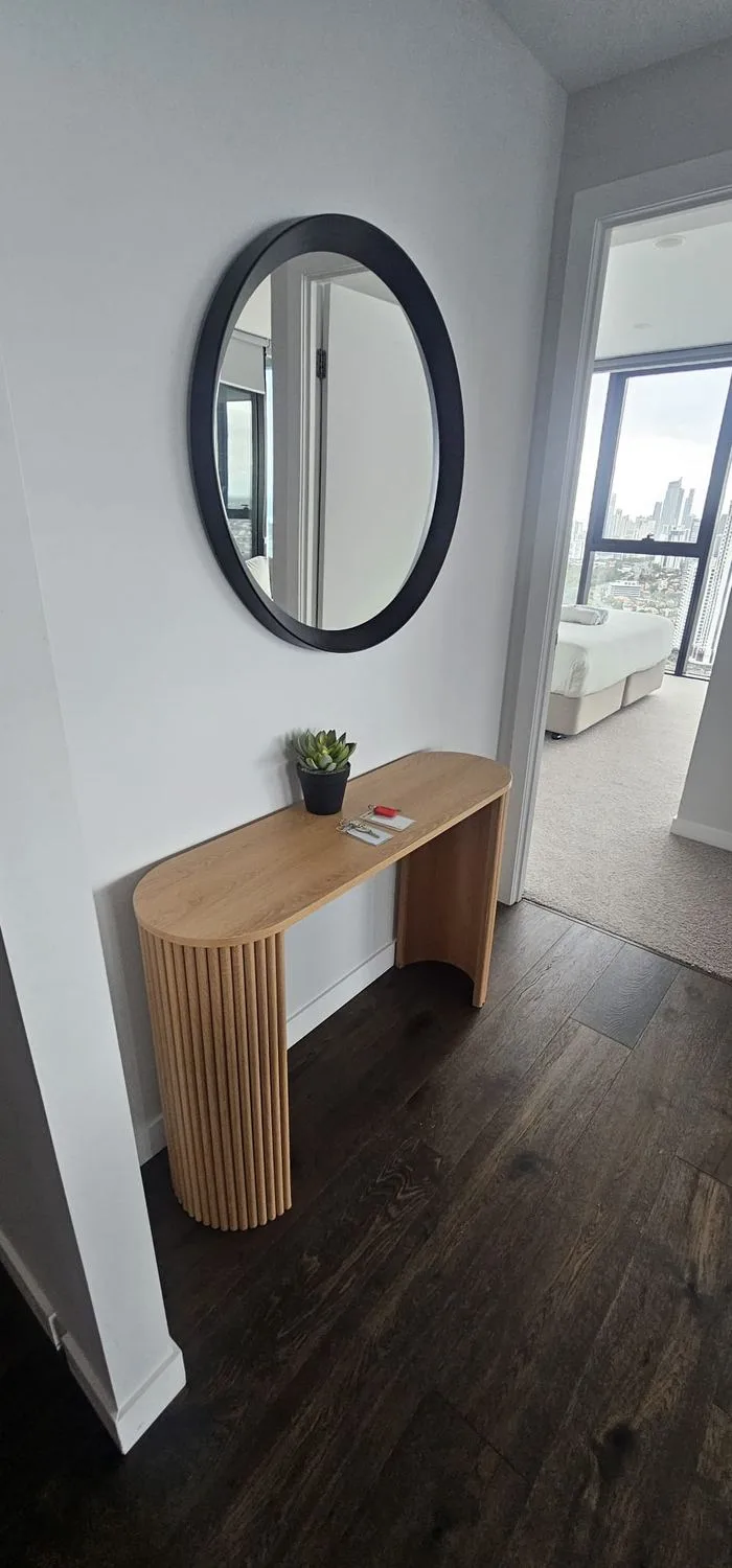 Clean entryway floor after carpet and floor cleaning service in Surfers Paradise