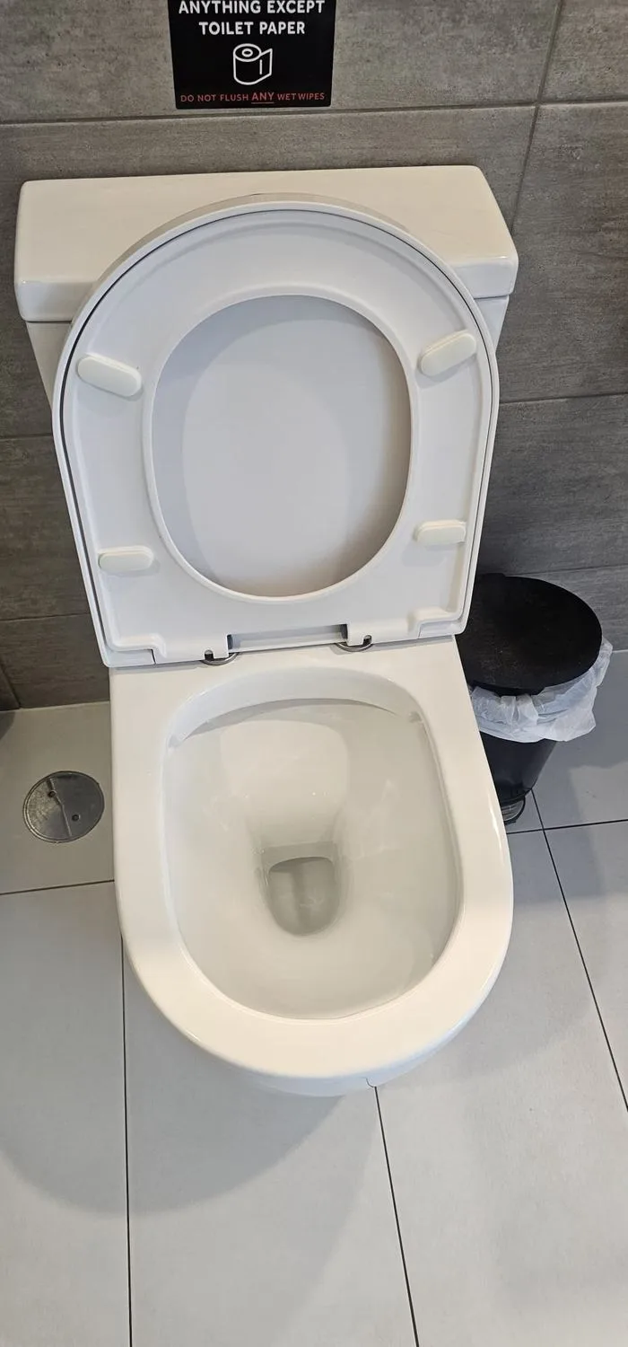 Spotless toilet after bond cleaning in a Gold Coast rental property